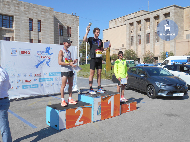 Οι νικητές στα 5χλμ. Ανδρών