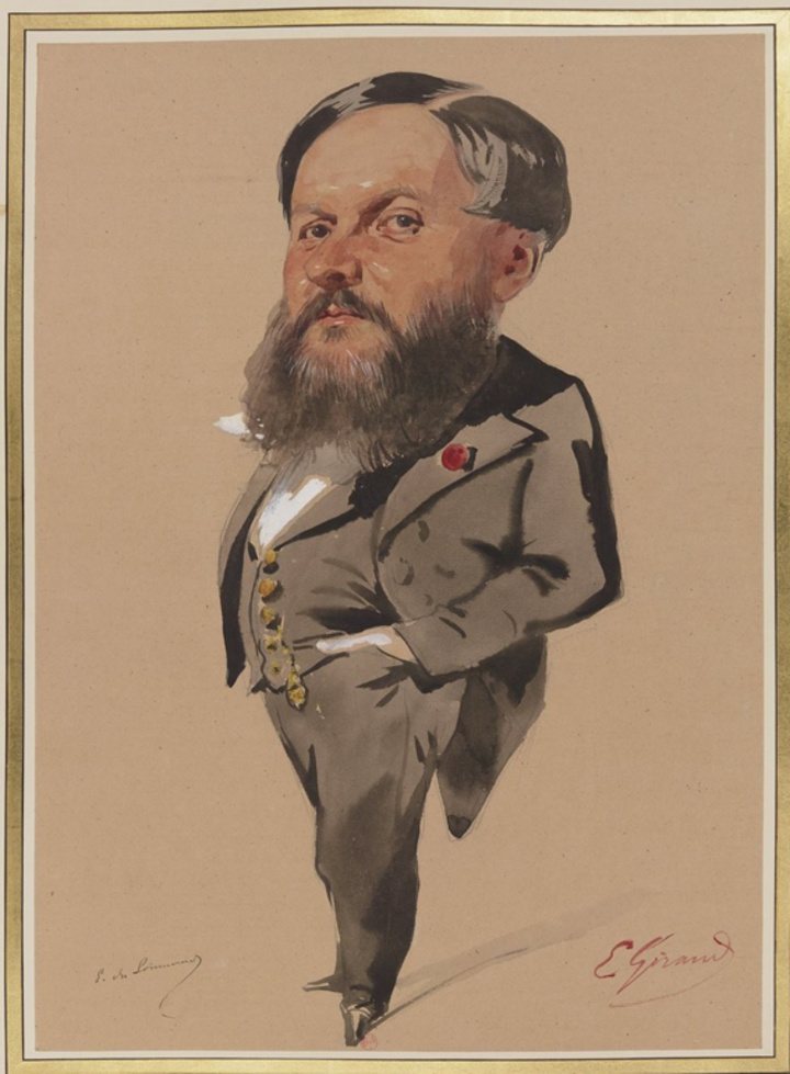 Ο Edmond Du Sommerard πρώτος επιμελητής του Μουσείου Cluny, ζωγράφος, λιθογράφος  
