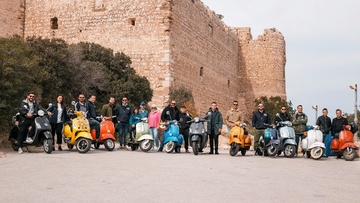Μία υπέροχη εκδρομή από τα μέλη του Vespaclub Ρόδου