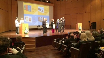 Τιμητική διάκριση του περιοδικού τέχνης και λόγου «ΝΗΣΙΔΕΣ»