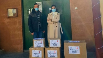 Παράδοση υγειονομικού υλικού από την Περιφέρεια στο Κατάστημα Κράτησης Κω 