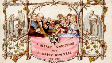 Eλληνικές κάρτες Χριστουγέννων και Πρωτοχρονιάς