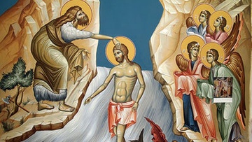 Η εορτή των Θεοφανίων και η βάπτιση του Χριστού στη χριστιανική τέχνη