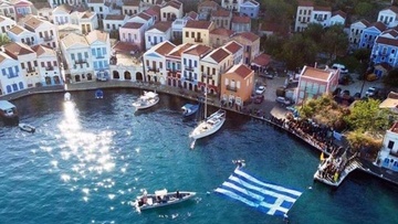 Κολυμπώντας μέχρι το Καστελλόριζο