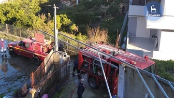 Φωτιά σε τριώροφη κατοικία στη Ρόδο από καντήλι σε εικονοστάσι 