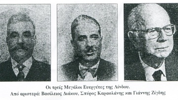 Ο Μητροπολίτης Απόστολος Τρύφωνος επιβεβαίωσε αρχικά  τη διαθήκη του Λίνδιου Βασιλείου Διάκου, Σπύρου Καρασλάνη και αργότερα συμπεριελήφθη και ο Ζίγδης