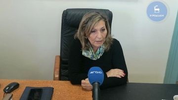 Χ. Γιασιράνη: Ικανοποιητικό το επίπεδο των εμβολιασμών στη Ρόδο