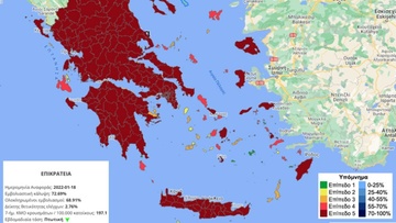Στο «βαθύ κόκκινο» παραμένουν Κάλυμνος και Ρόδος