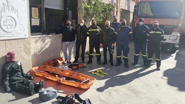 Παραχώρηση υλικών στην Πυροσβεστική