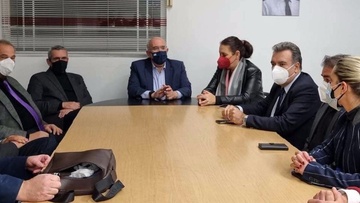 Με στελέχη της τοπικής ΝΔ συναντήθηκε ο υφυπουργός Μ. Παπαδόπουλος