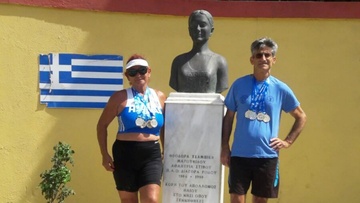 Ροδίτικη αποστολή στο Βαλκανικό  Κλειστού Στίβου Βετεράνων 