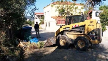 Προβλήματα με την αποκομιδή σκουπιδιών στην Ιαλυσό