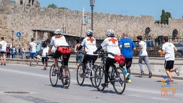 Πολλές οι εθελοντικές ομάδες στήριξης του Διεθνούς Μαραθωνίου Ρόδου