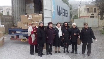 Αποστολή ανθρωπιστικής βοήθειας του φιλανθρωπικού συλλόγου Παραδεισίου «Αγία Μαρίνα» στην Ουκρανία