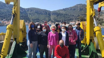 Θαλάσσιες έρευνες στο Καστελλόριζο πραγματοποίησε το Ω/Κ «Αιγαίο» του ΕΛΚΕΘΕ