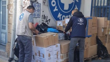 Ανθρωπιστική βοήθεια από τη Ρόδο στην Ουκρανία