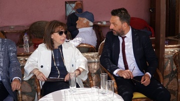 Ξενάγηση της Προέδρου της Δημοκρατίας στη Χάλκη