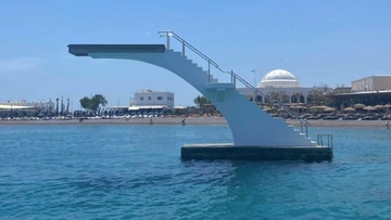 Ο πρόεδρος του ΕΒΕΔ ανέλαβε τελικά  τη συντήρηση του «τραμπολίνο» της Ρόδου