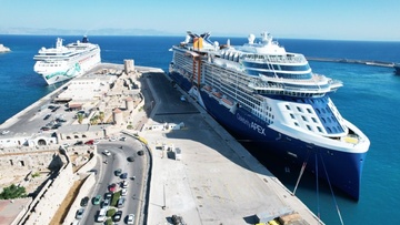 Θα «φρακάρει» την Τρίτη  με κρουαζιερόπλοια το λιμάνι μας