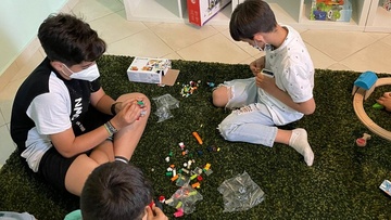 Εγκαινιάστηκε πρότυπος χώρος δημιουργικής απασχόλησης παιδιών στη Χάλκη