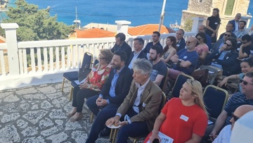 Στη Χάλκη ταξίδεψαν οι προσκεκλημένοι του forum για την Καθαρή Ενέργεια στα νησιά της ΕΕ