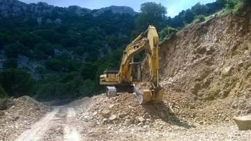 Συνελήφθησαν δύο άτομα στη Ρόδο για διάνοιξη δρόμου σε δασική περιοχή