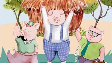 Παιδική θεατρική παράσταση: «Τα 3 Γουρουνάκια» 6ος και 7ος σταθμός της περιοδείας