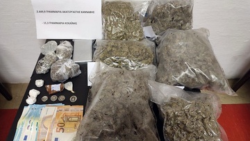 Για κατοχή ναρκωτικών θα δικαστεί 28χρονος Αλβανός