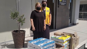 Δίπλα στον σύλλογο Αγία Σοφία η Λέσχη Lion’s Ηλιούσα Ρόδου