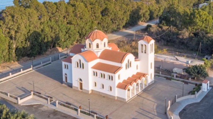 Ο Ιερός ναός Αγίου Γεωργίου Νέας Αλικαρνασσού Κω