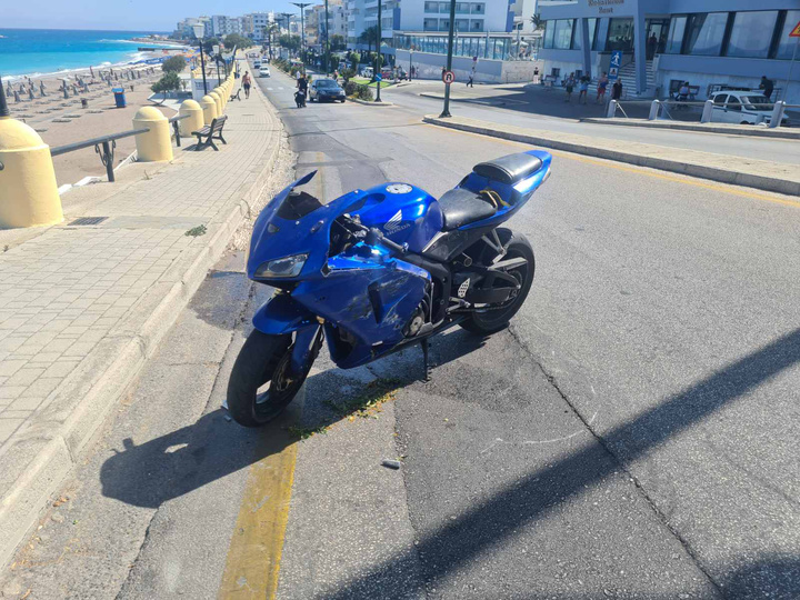 Η μοιραία μοτοσικλέτα που οδηγούσε ο νεαρός