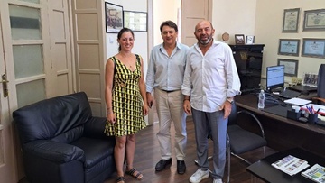 Συνάντηση του προέδρου ΙΝΚΑ Νοτίου Αιγαίου με τον αστυνομικό διευθυντή Δωδεκανήσου