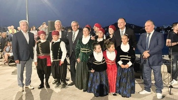 Σε χρόνο ρεκόρ ολοκληρώθηκε και εγκαινιάστηκε η επέκταση της αποβάθρας του λιμανιού των Λειψών 
