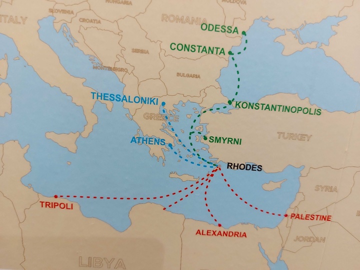 Οι διαδρομές της ντομάτας και της πάστας Βιλλανόβας - Παραδεισίου, κατά την οθωμανοκρατία και την ιταλοκρατία και μετά την Ενσωμάτωση της Δωδεκανήσου