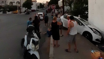 Σφοδρή σύγκρουση αυτοκινήτων σε διασταύρωση στο Ροδίνι - Στο νοσοκομείο μεταφέρθηκαν δύο άτομα