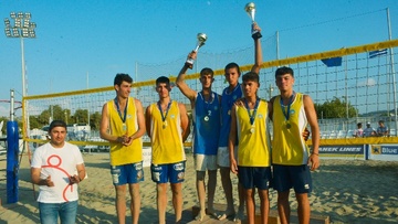 Πρωταθλητές Ελλάδος Beach Volley K19 οι Καλιόζης/Καρδούλιας