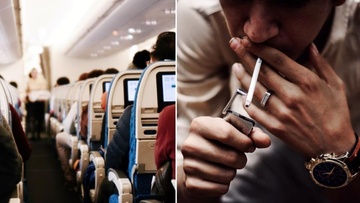 «Θεριακλής»  τουρίστας κάπνισε μέσα στο αεροπλάνο εν πτήσει και με εντολή πιλότου συνελήφθη