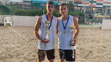 Δωδεκανησιακό «χρώμα» στο Ευρωπαϊκό Πρωτάθλημα  Beach Volley Κ18
