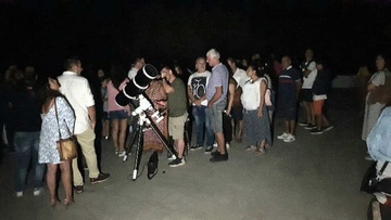 Πραγματοποιήθηκε η 2η Βραδιά Αστρονομίας στην κοινότητα Μονολίθου