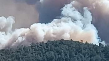 Φωτιά ξέσπασε στο Μαρμαρίς της Τουρκίας 