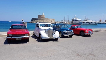 Παρούσα η Λέσχη Φίλων Ιστορικών Οχημάτων Ρόδου στην Ανάβαση Φιλερήμου