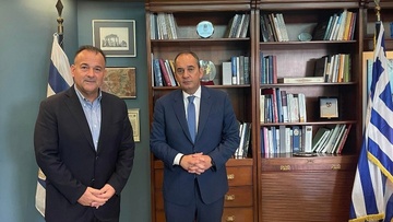 Σύσκεψη στο Υπουργείο Ναυτιλίας και Νησιωτικής Πολιτικής πραγματοποίησε ο Ιωάννης Παππάς