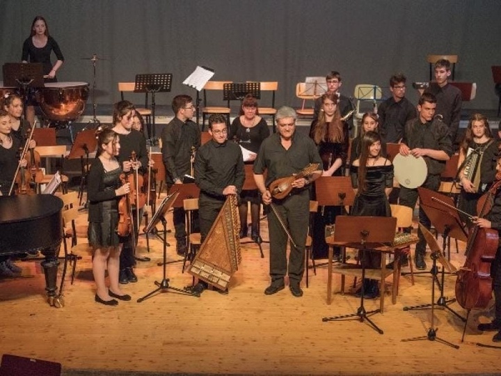 Με το Μουσικό Σχολείο Ρόδου στην πόλη Landsberg am Lech στο Μόναχο της Γερμανίας κατά τη διάρκεια προγράμματος ανταλλαγής μαθητών (2017)