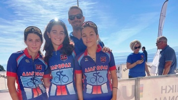 Ποδηλασία: Πρωταθλήτρια Ελλάδος η Βασιλική Μπέντα του Διαγόρα 