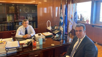 Συνάντηση Μάνου Κόνσολα με τον Υφ. Προστασίας του Πολίτη για την ενίσχυση του προσωπικού στην Α και Β Αστυνομική Διεύθυνση Δωδεκανήσου 