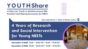 Διήμερη επιστημονική συνάντηση για την ανεργία των νέων από το έργο “YOUTHShare”