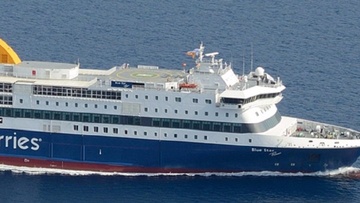 Συμβολική κατάληψη του πλοίου «Πάτμος» σήμερα στην Κάσο