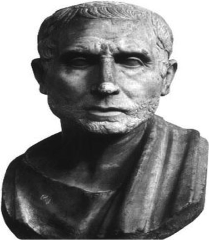 Προτομή του Ποσειδωνίου του Ροδίου (Μουσείο Νάπολη)