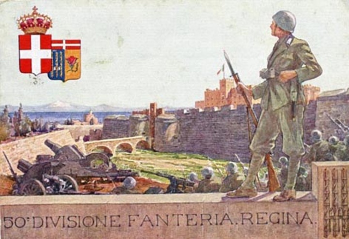 1939. 50a divisione di fanteria con sede a Rodi