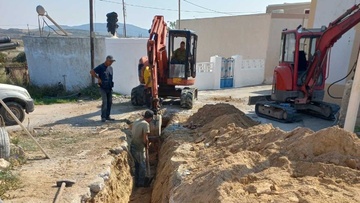 Ξεκίνησαν και πάλι οι εργασίες της κατασκευής δικτύων, ύδρευσης αποχετευτικό δίκτυο όμβριων και δικτύων αποχέτευσης αστικών λυμάτων στην Κατταβιά